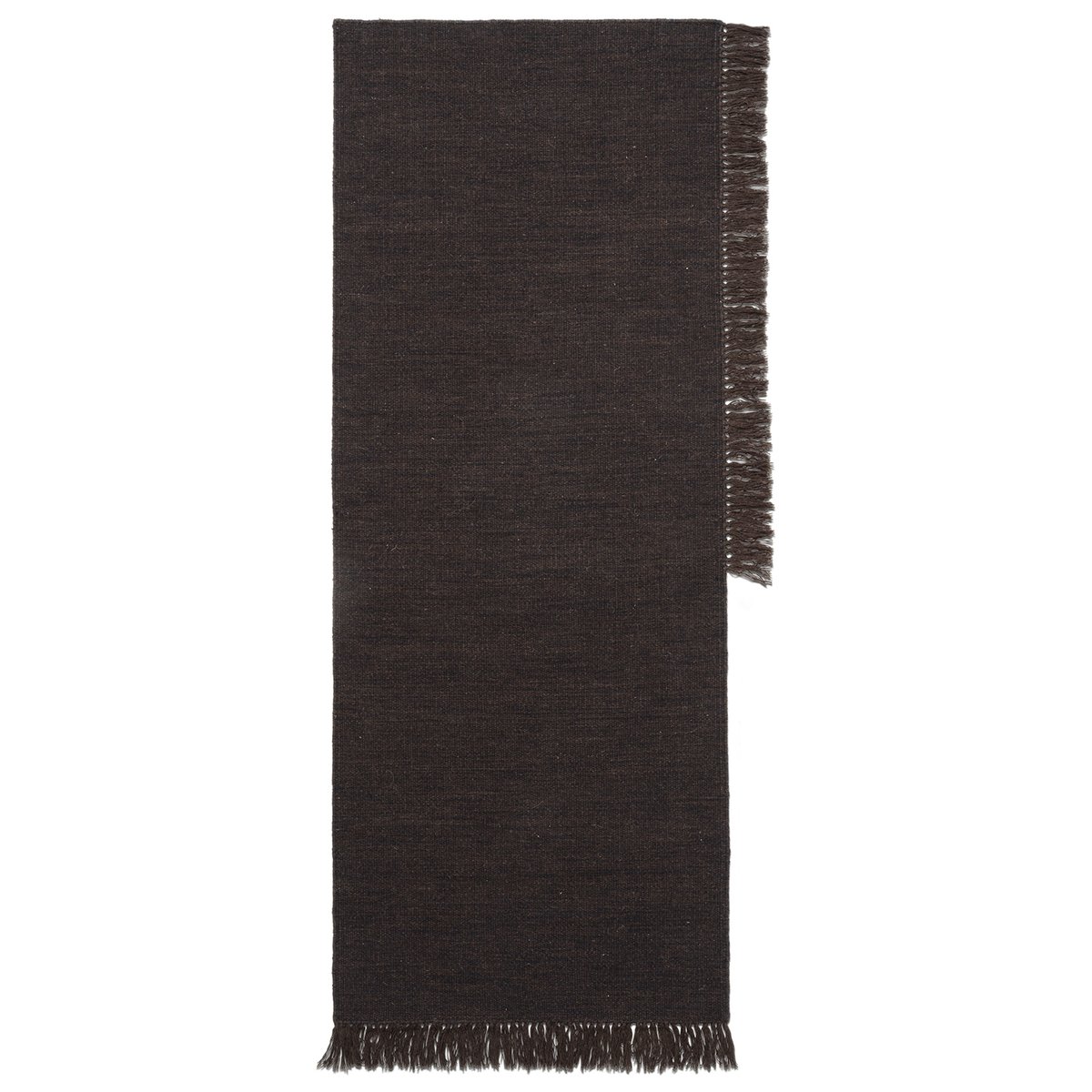 Kelim matto 70x180 cm Dark melange