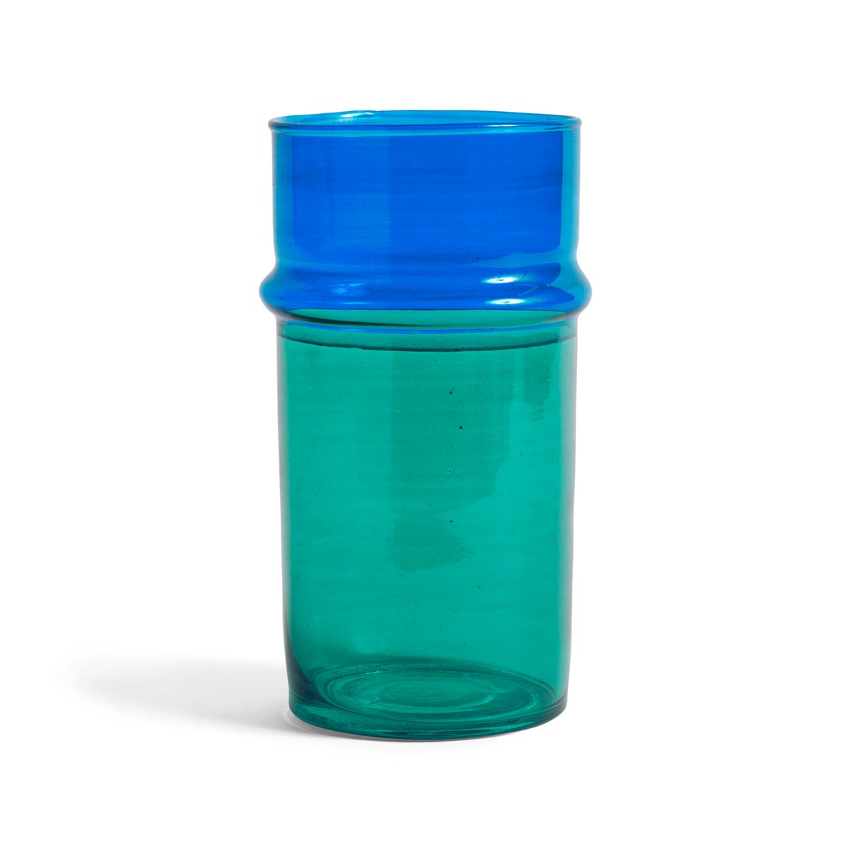 Moroccan maljakko L Blue-green