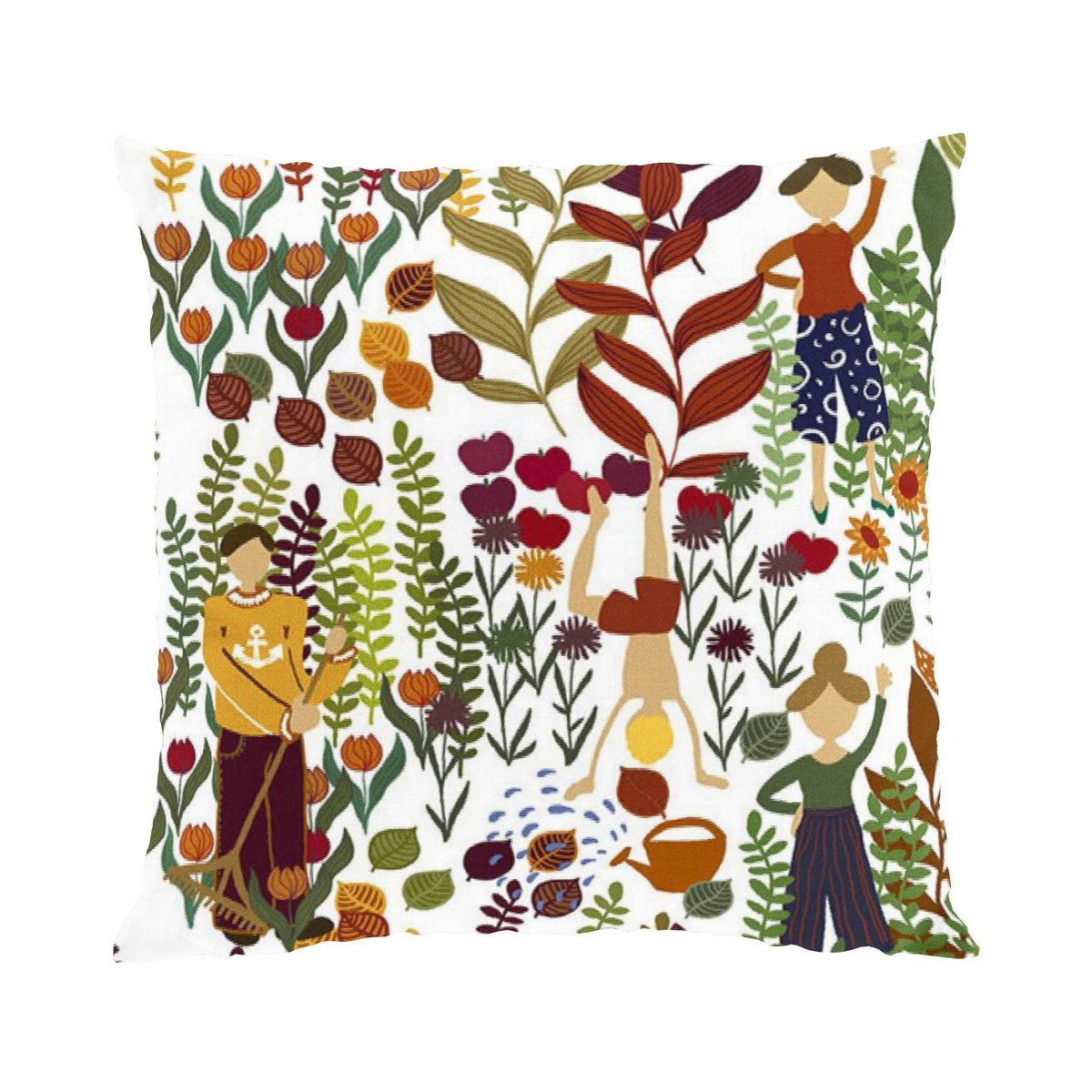 Trädgård tyynynpäällinen 47x47 cm Ruoste