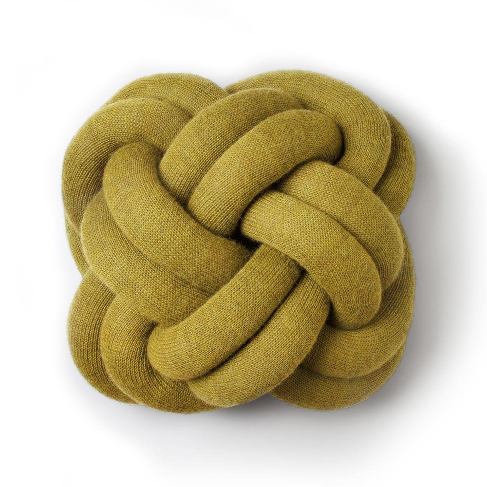 Knot tyyny keltainen
