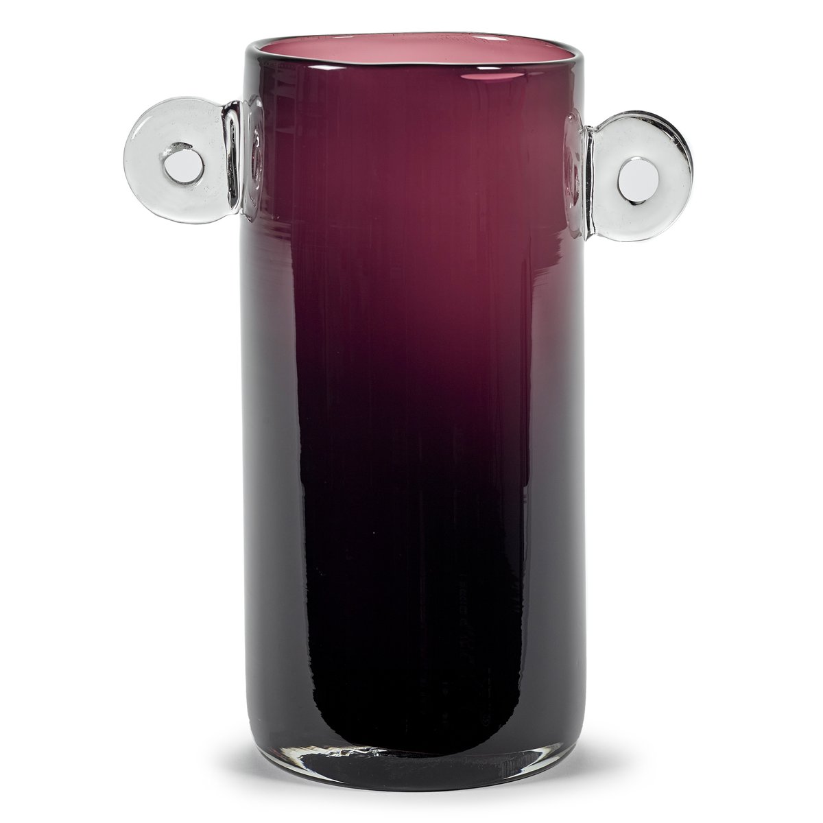 Wind & Fire -maljakko kahvalla 31 cm Aubergine