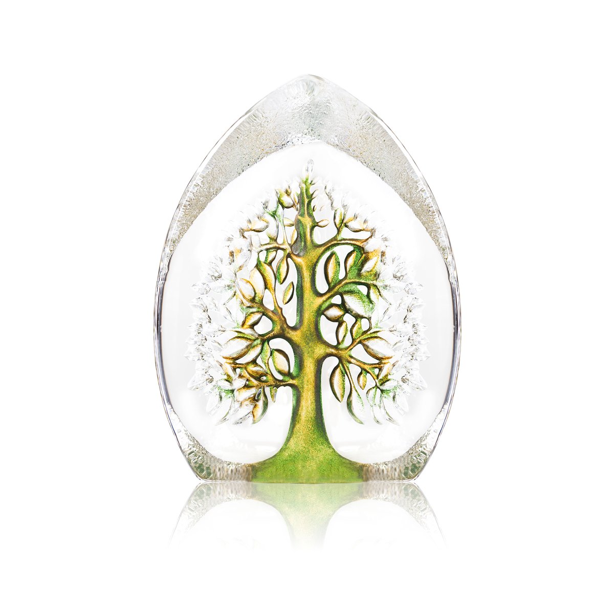 Yggdrasil lasiveistos vihreä-keltainen Iso