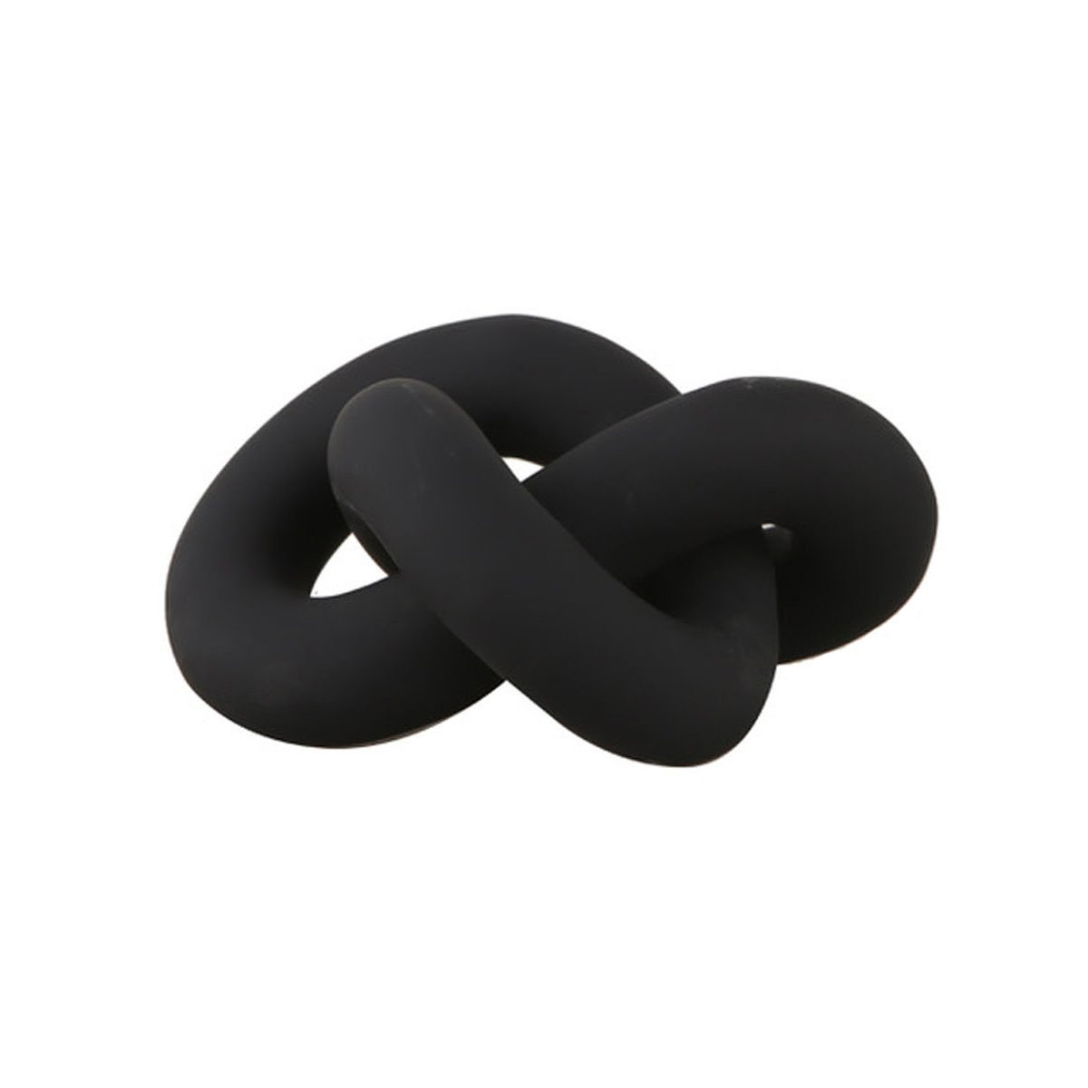 Knot Table large koriste Black
