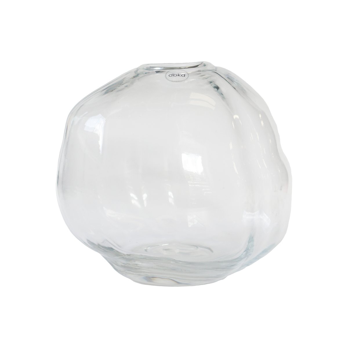 Pebble maljakko, kirkas Pieni Ø 20 cm