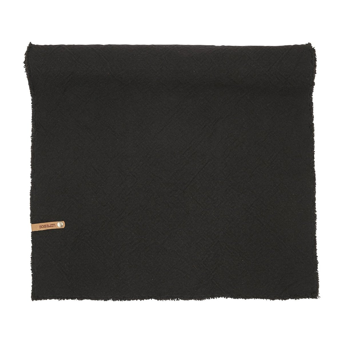 Nordic Home kaitaliina 45x140 cm Musta