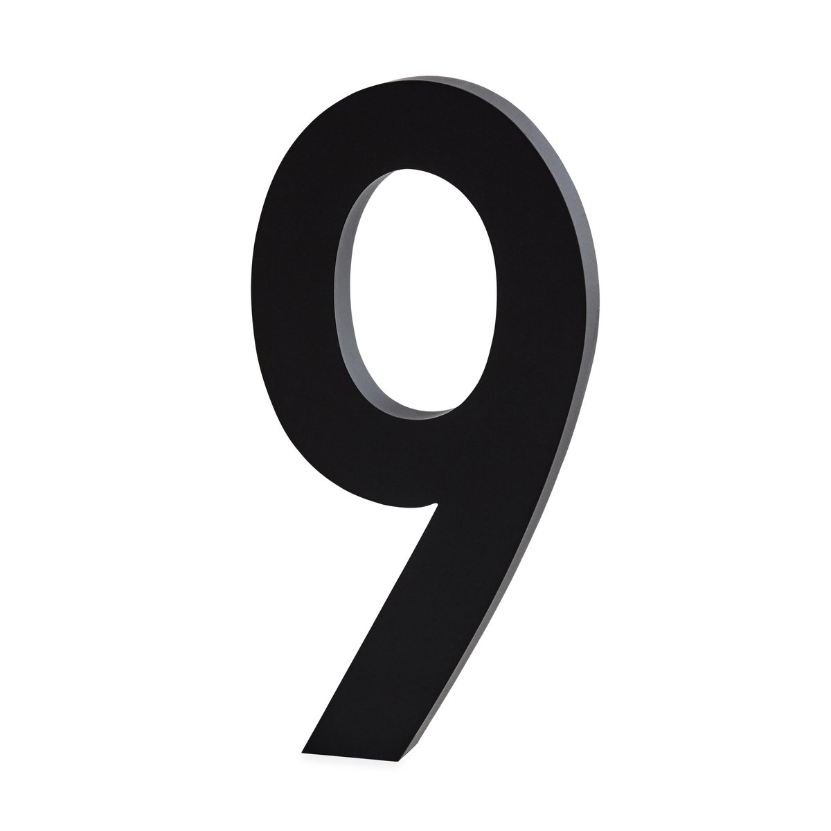 Design Letters numerot alumiini 100 mm 9