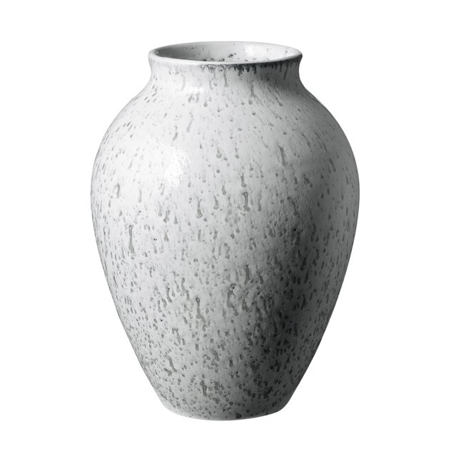 Knabstrup maljakko 20 cm Valkoinen-Harmaa