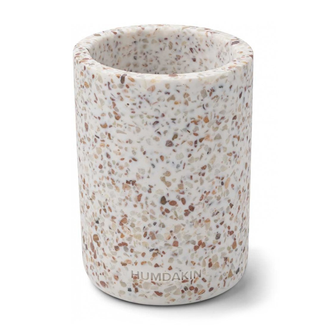 Humdakin Terrazzo -maljakko Ø 10 cm White-brown