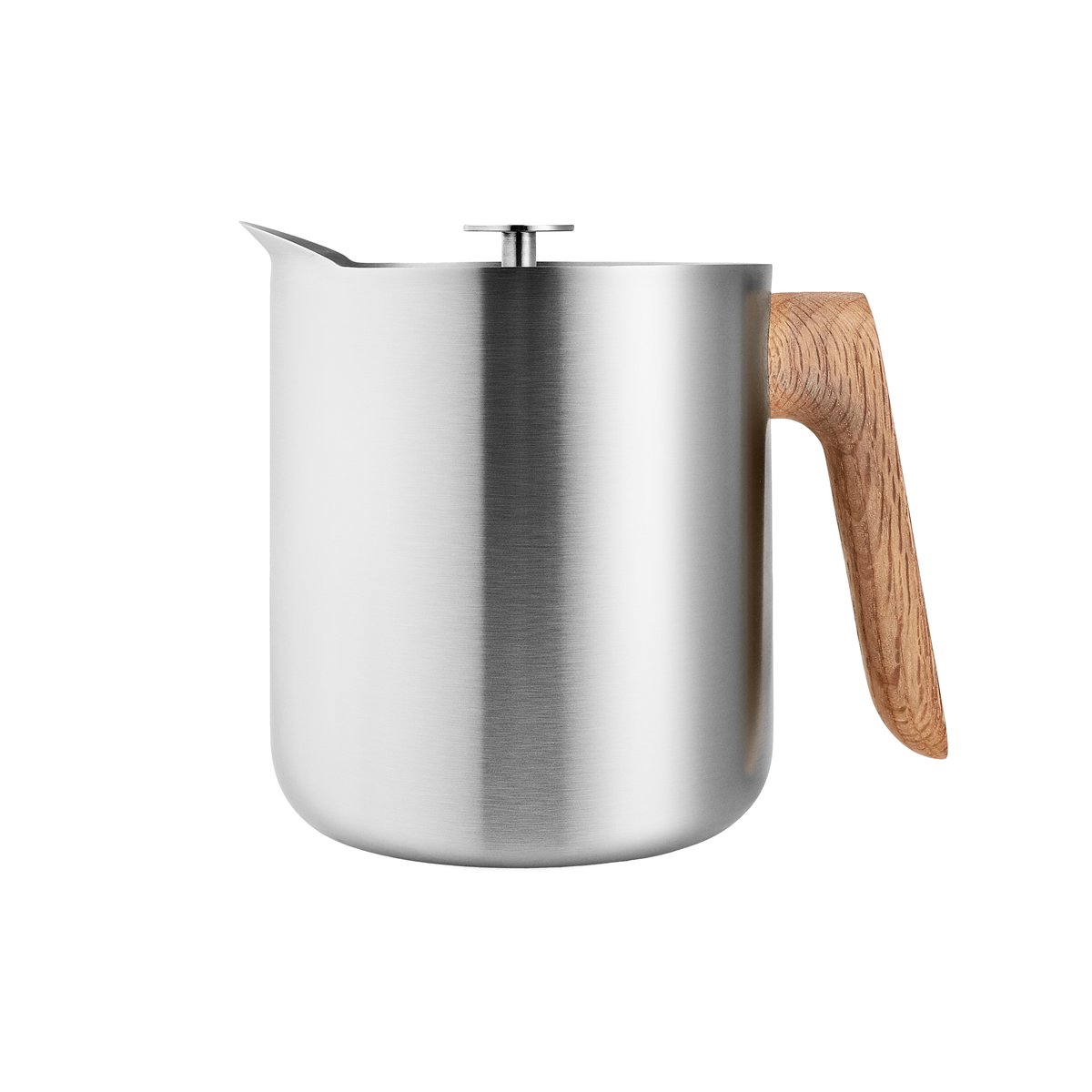 Nordic Kitchen -pressokannu teelle Ruostumaton teräs