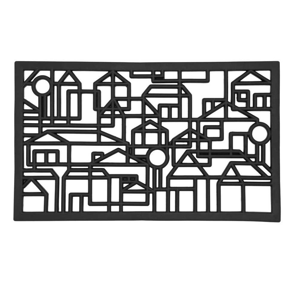 Kaupunki ovimatto 45x75 cm