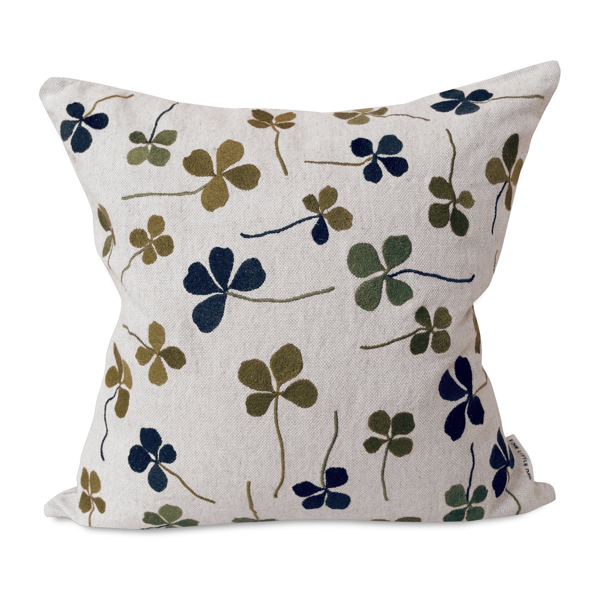 Clover tyynyliina 48x48 cm Vihreä-luonto