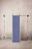 LORI STRIPE 02 villamatto 70x200 cm Sininen/ruosteenruskea