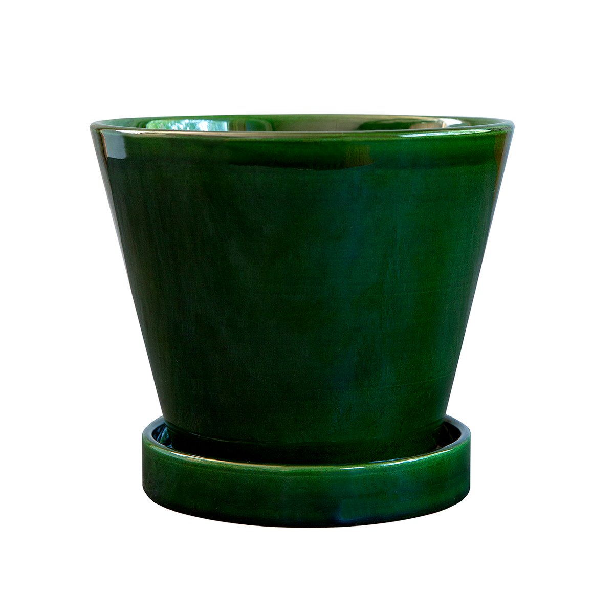 Julie ruukku lasitettu Ø19 cm Green emerald