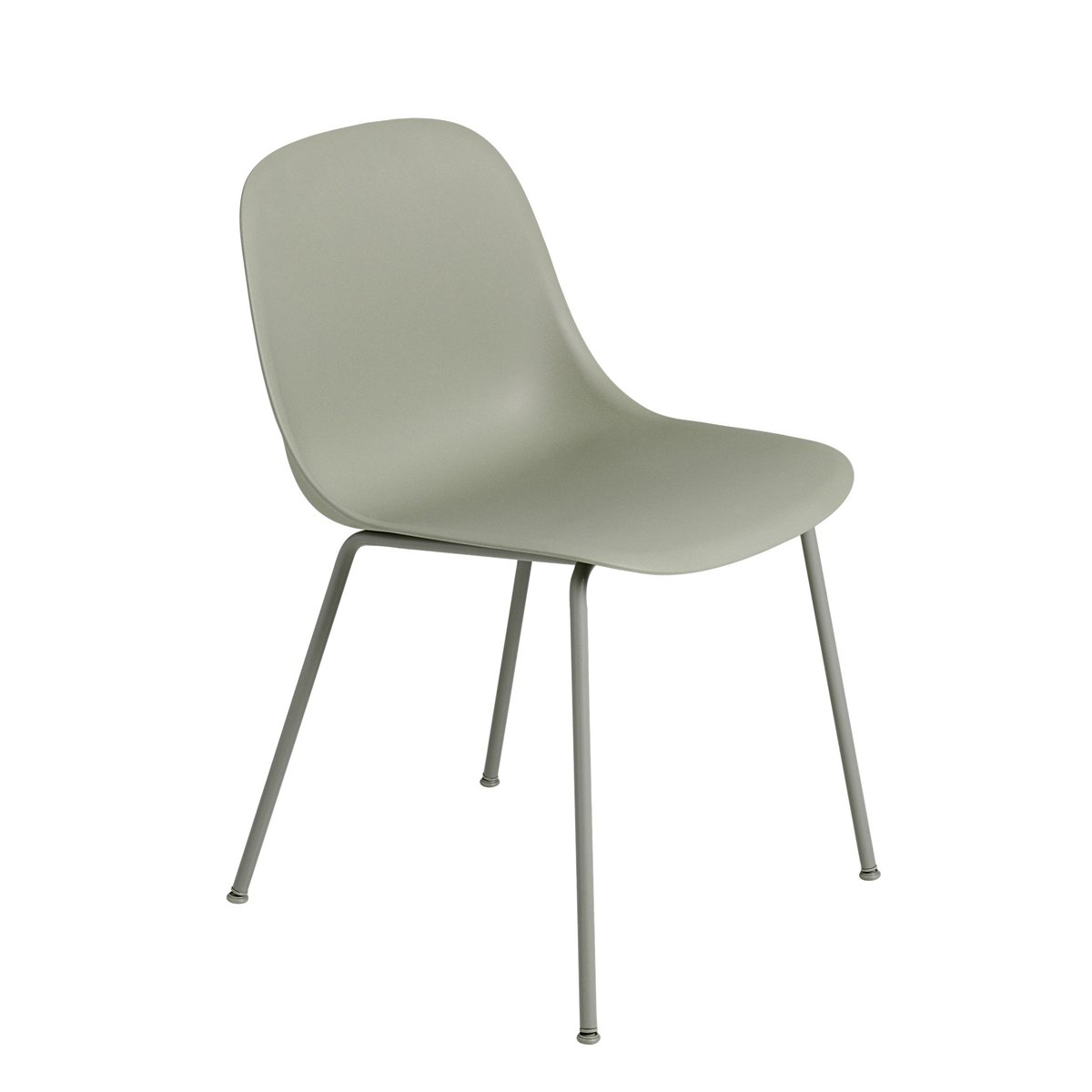 Fiber side chair tuoli dusty green