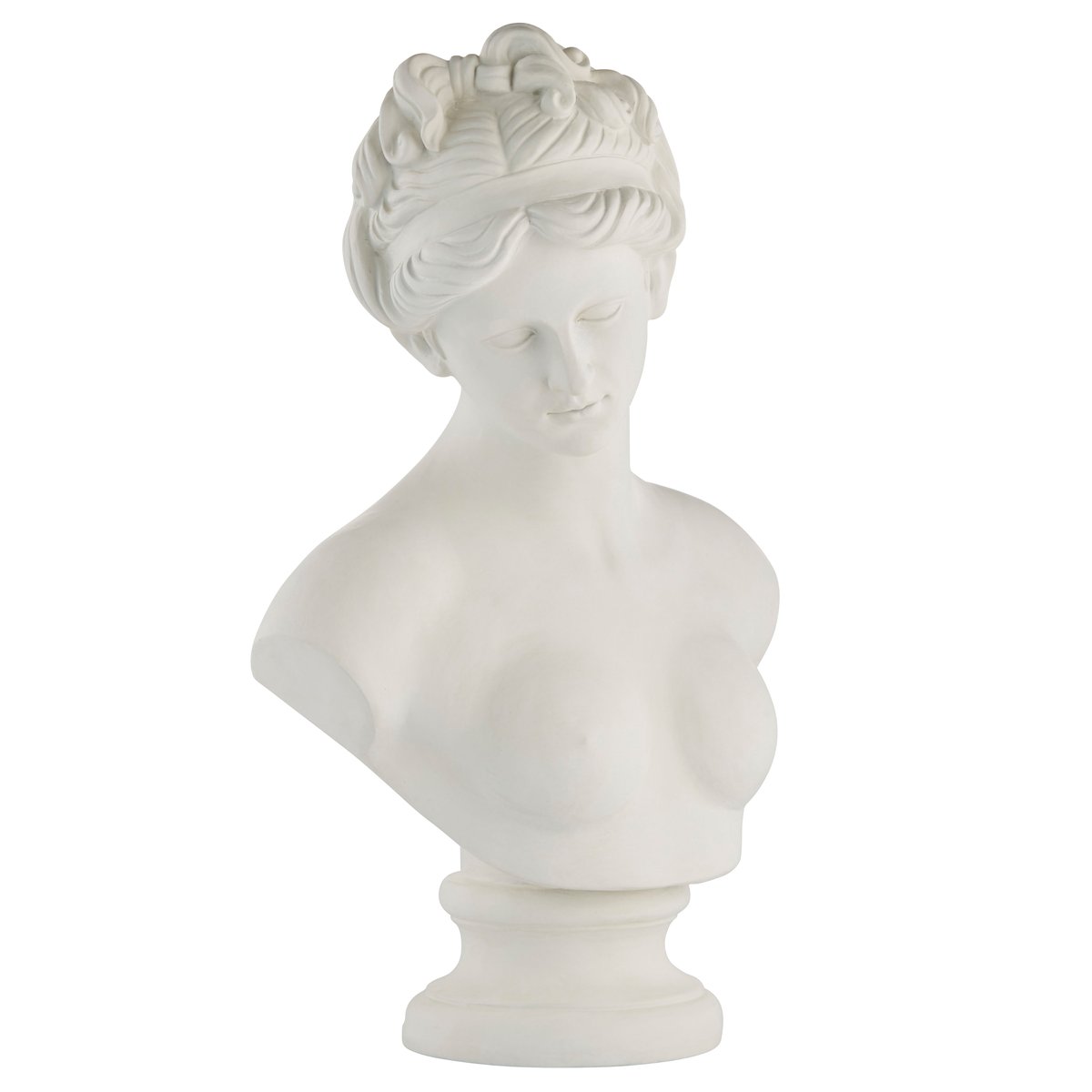 Serafina veistos valkoinen 52 cm