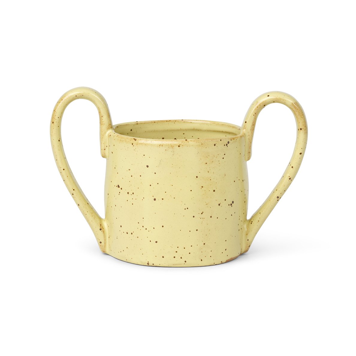 Flow lasten muki 19 cl Yellow speckle