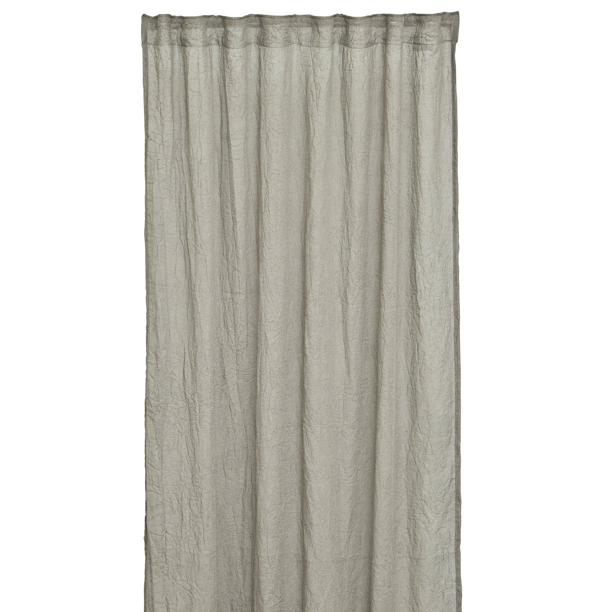 Mirja sivuverhot 130x275 cm 2-pakkaus Harmaa